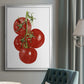 Watercolor Veggie IV - Modern Framed Canvas Print