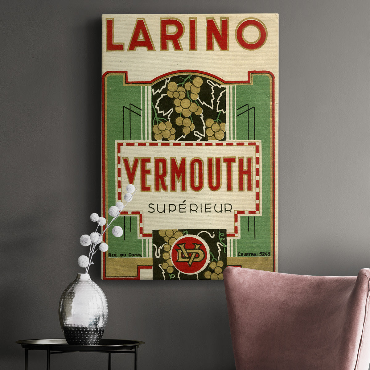 Larino Vermouth Premium Gallery Wrapped Canvas - Ready to Hang