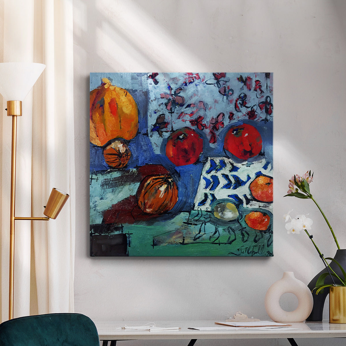 Apple Composition-Premium Gallery Wrapped Canvas - Ready to Hang