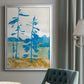 Cerulean Spruce I - Modern Framed Canvas Print