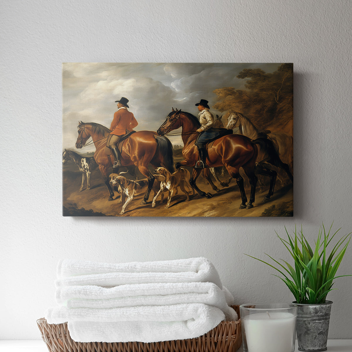 Vintage Hunt LXXIX - Canvas Art Print