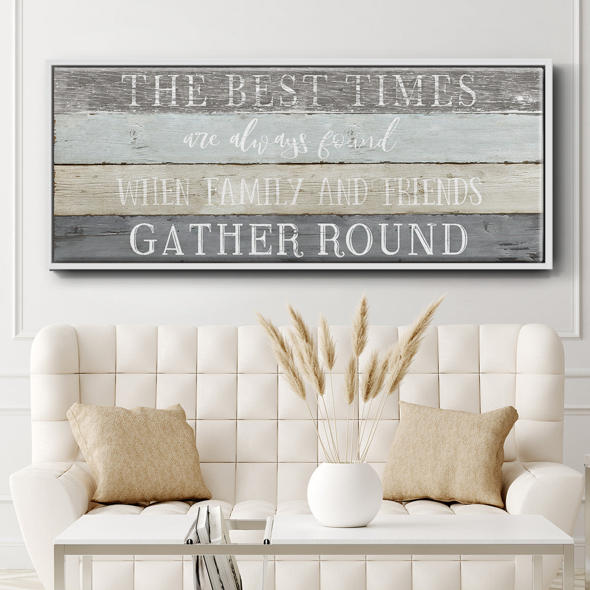 Best Times - Floater Framed Canvas Print