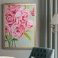 This Year's Peonies II - Modern Framed Canvas Print