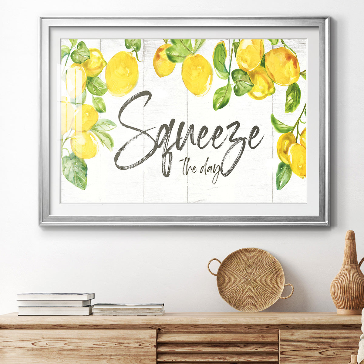 Lemon Squeeze Premium Framed Print - Ready to Hang