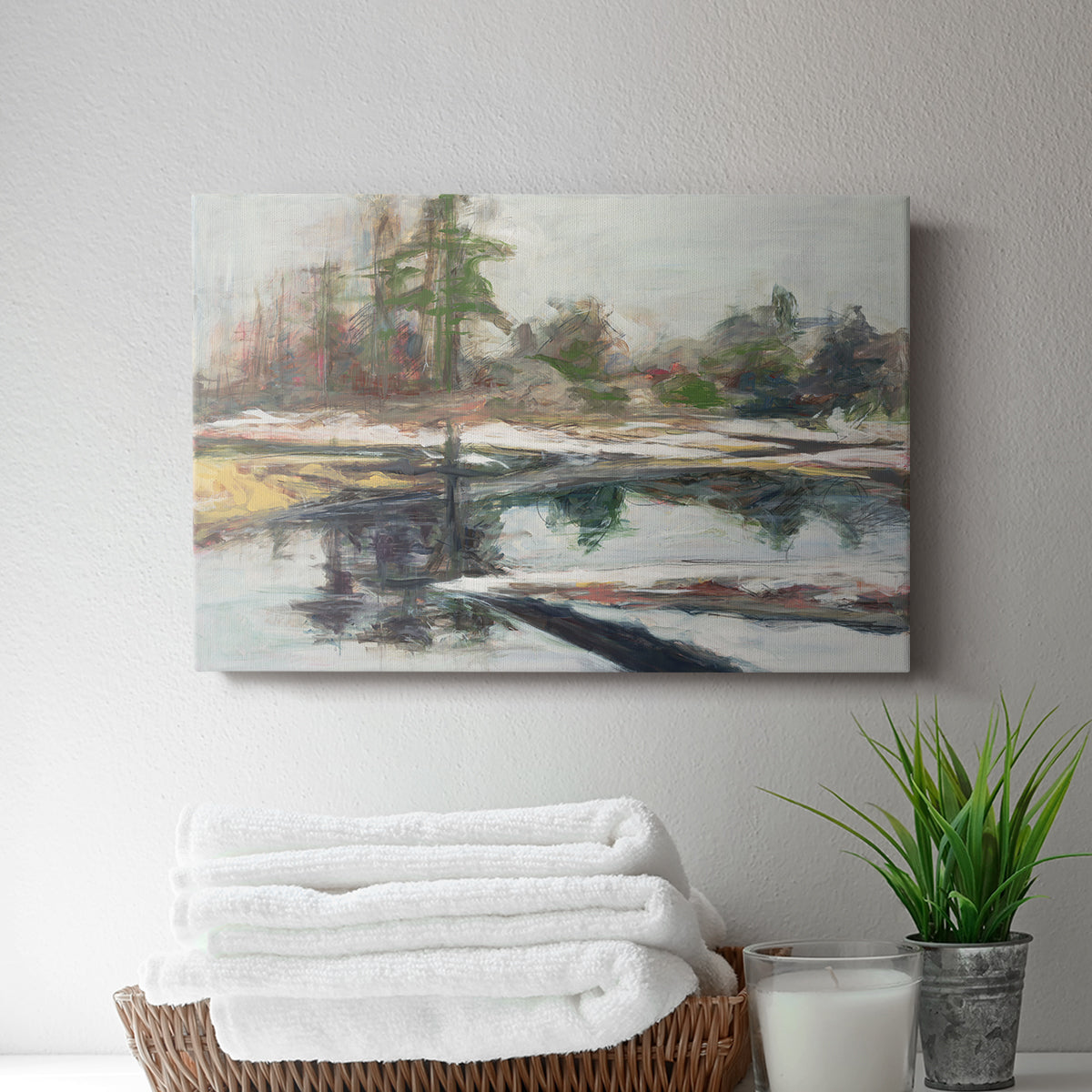 Quiet Reflection - Canvas Art Print