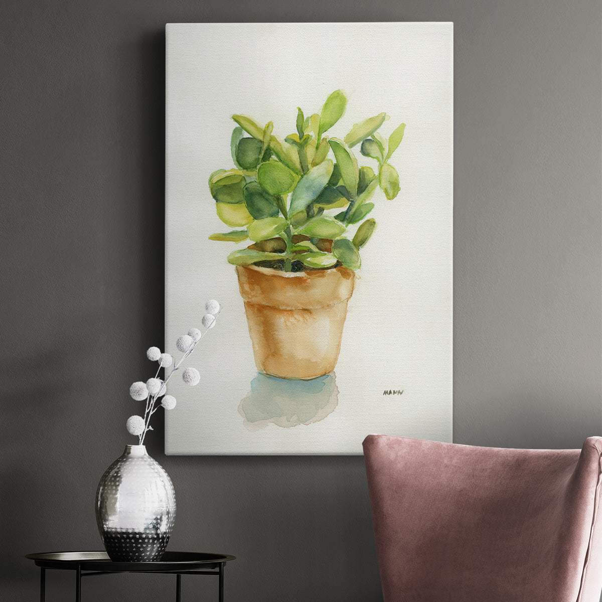 Succulent I - Canvas Art Print