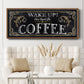 Wake Up! - Floater Framed Canvas Print