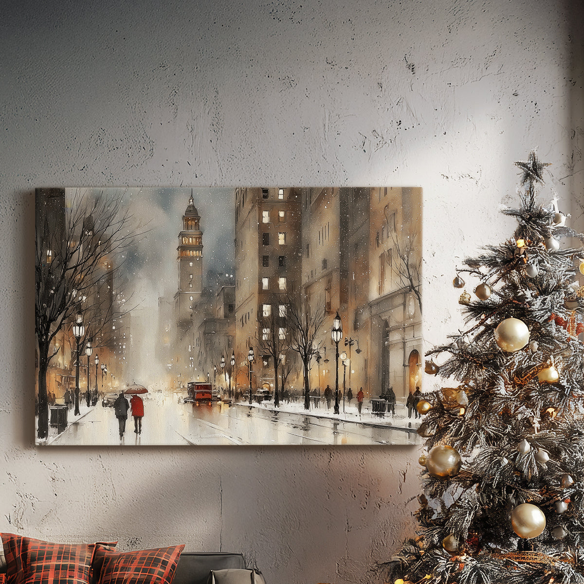 Eve of Honeyed Morning - Canvas Art Print