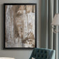 Bronzed I - Modern Framed Canvas Print