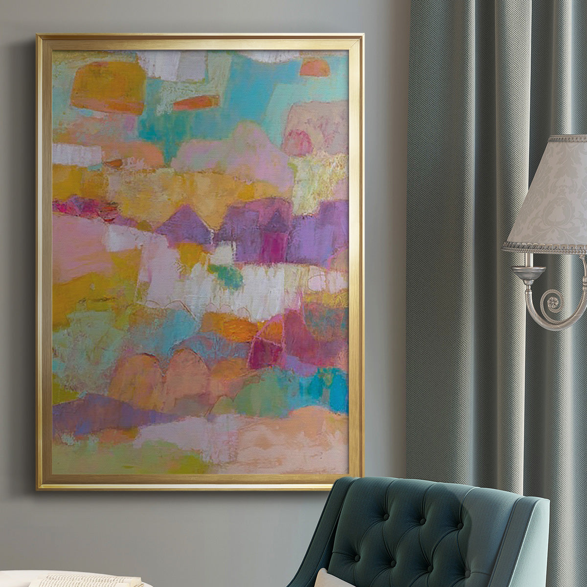 Kindill I - Modern Framed Canvas Print