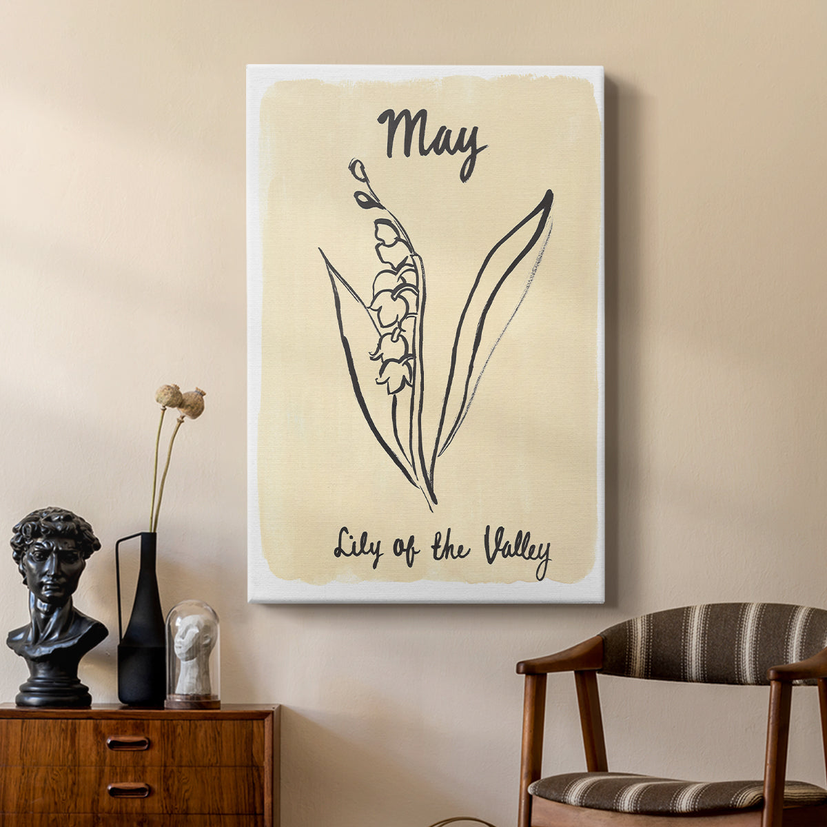 Birth Month V - Canvas Art Print