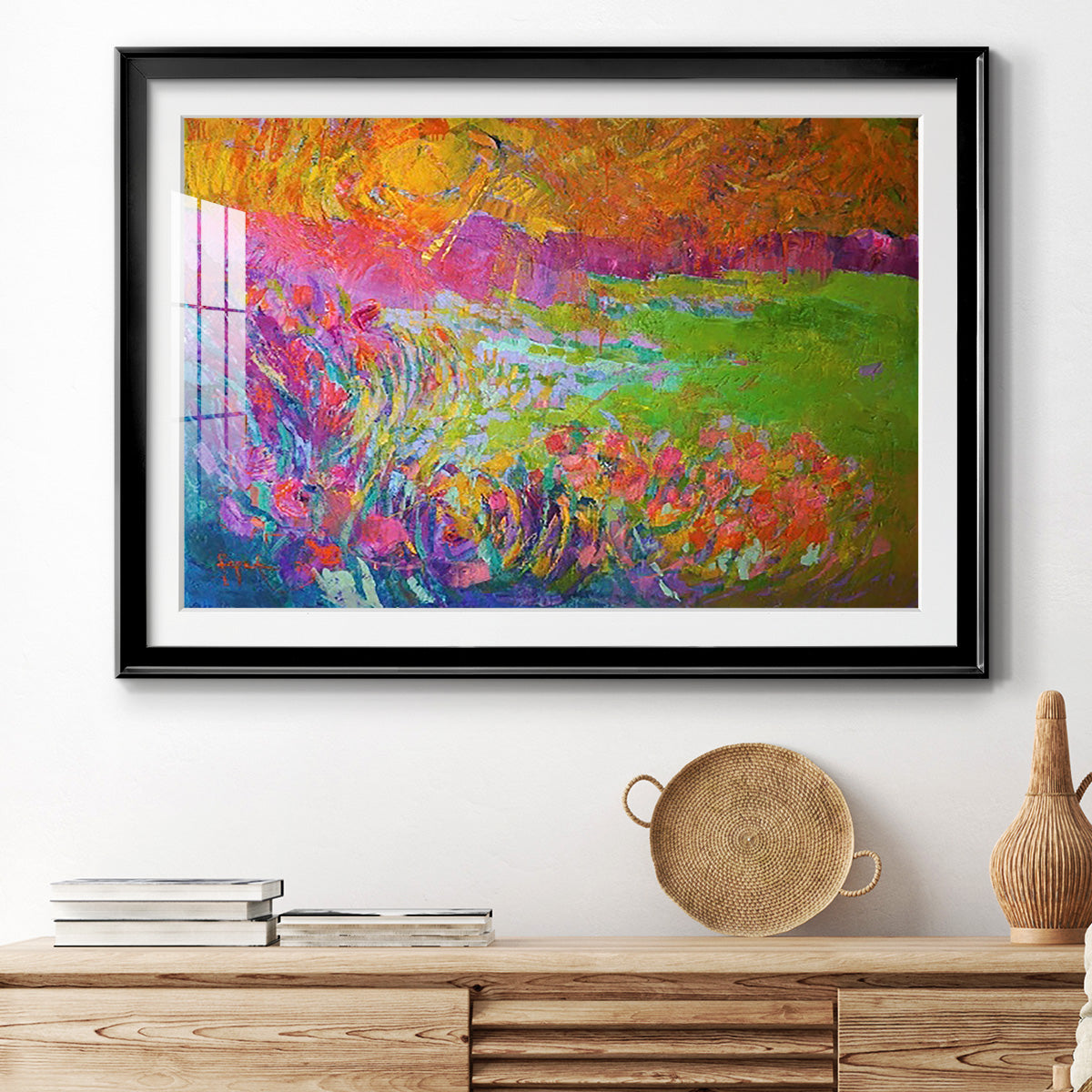 Meadowlands Premium Framed Print - Ready to Hang