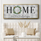 Home for the Holidays - Floater Framed Canvas Print