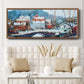 Sandviken, Norway 2, 1895 - Floater Framed Canvas Print