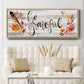 Grateful  - Floater Framed Canvas Print