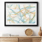 Curves and Waves VI - Modern Framed Art Print