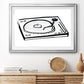 Vinyl Sketch Premium Framed Print - Ready to Hang