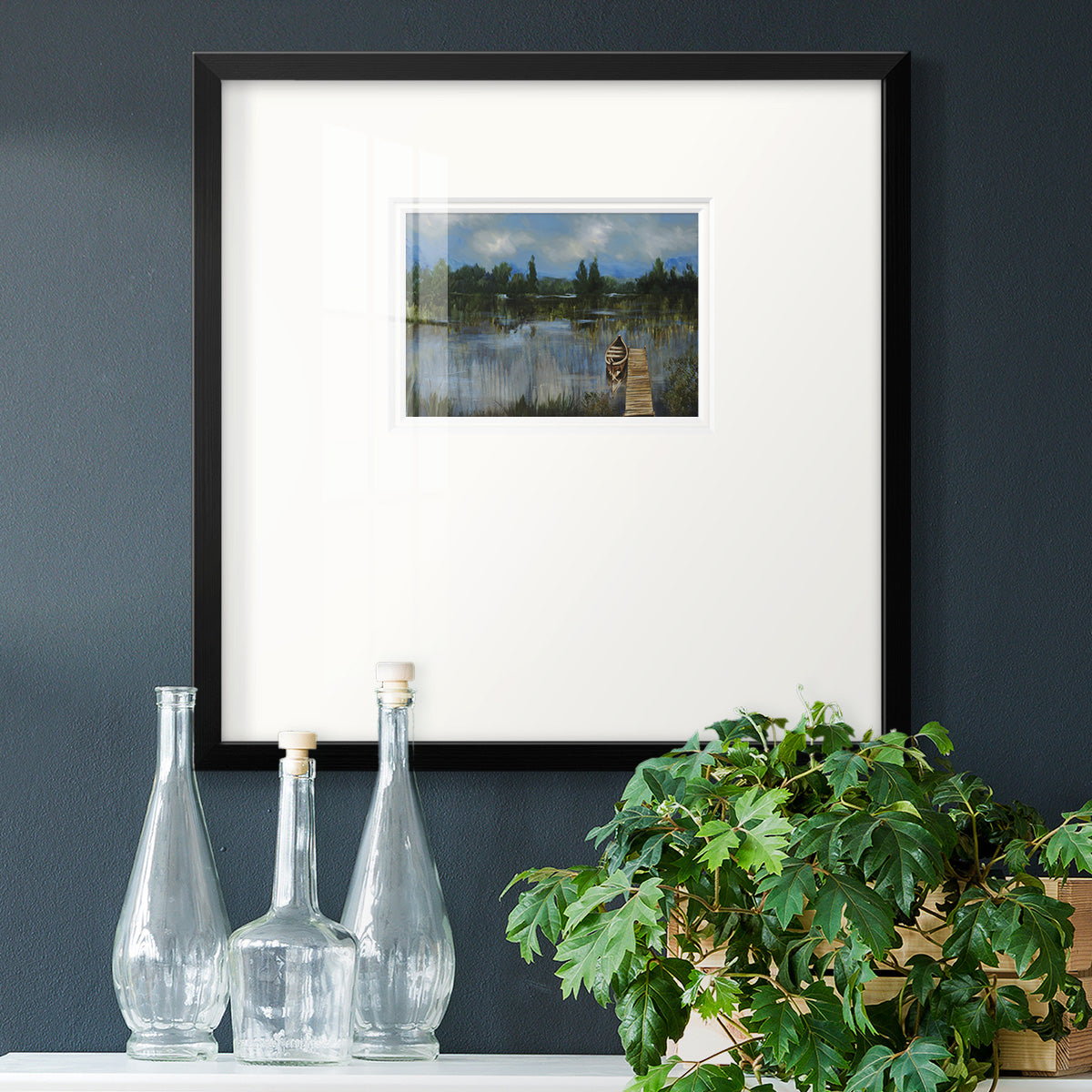 A Quiet Place Premium Framed Print Double Matboard