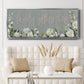 Family Gathers - Floater Framed Canvas Print
