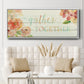 Gather Together - Floater Framed Canvas Print
