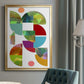 Dorset Shapes I - Modern Framed Canvas Print