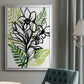 Tropical Sketchbook II - Modern Framed Canvas Print