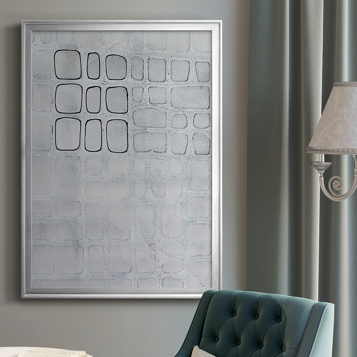 Lumen Colour I - Modern Framed Canvas Print