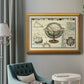 Nautical Map II Premium Framed Canvas- Ready to Hang