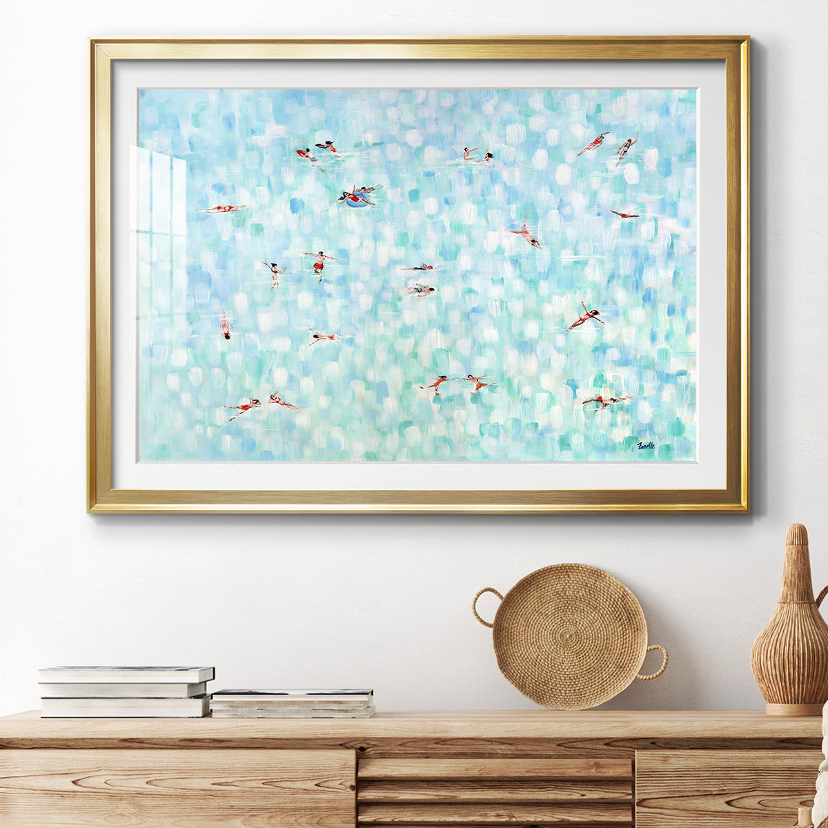 Endless Horizons Premium Framed Print - Ready to Hang