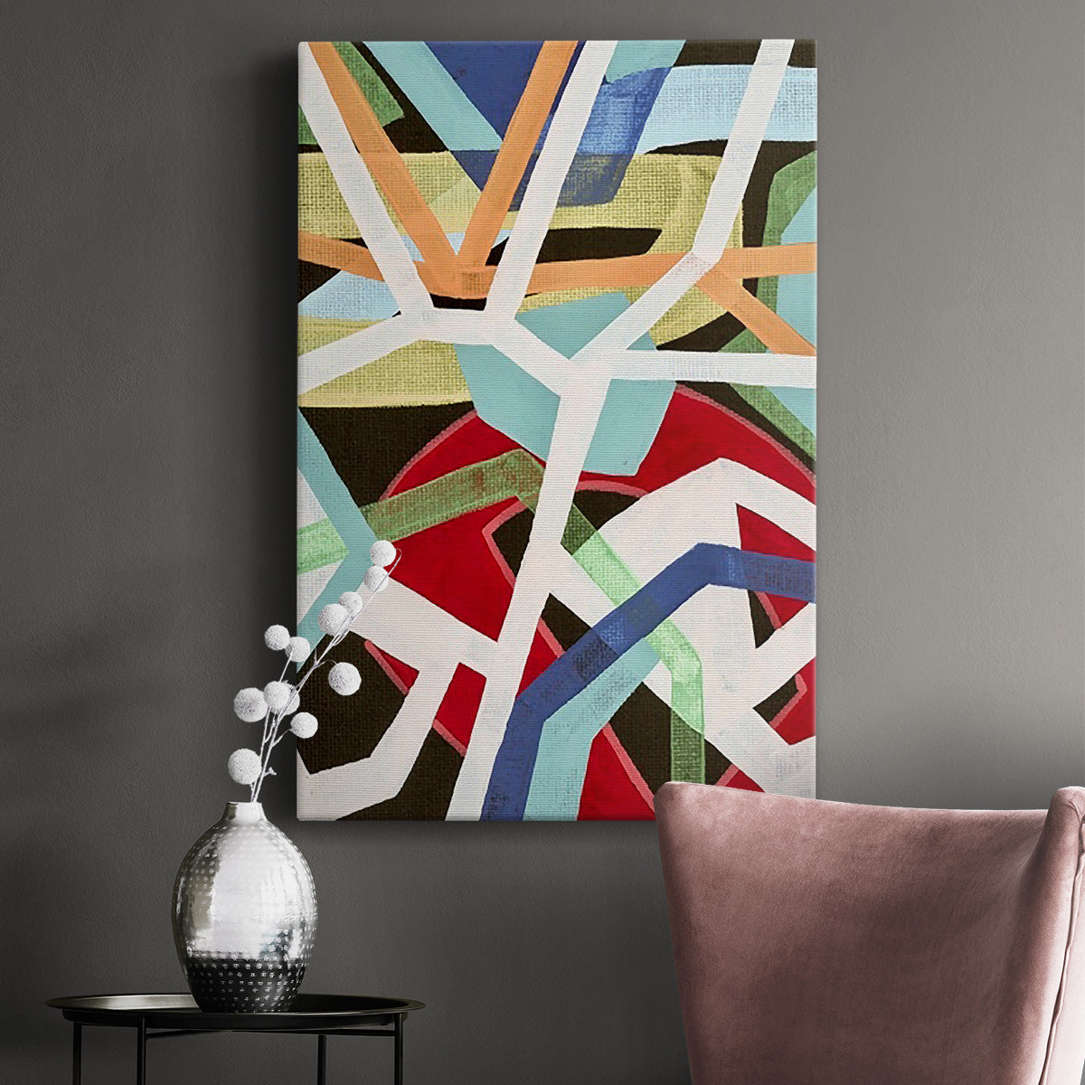 Magnetic Color II - Canvas Art Print