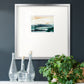 Sea Foam Flow II Premium Framed Print Double Matboard