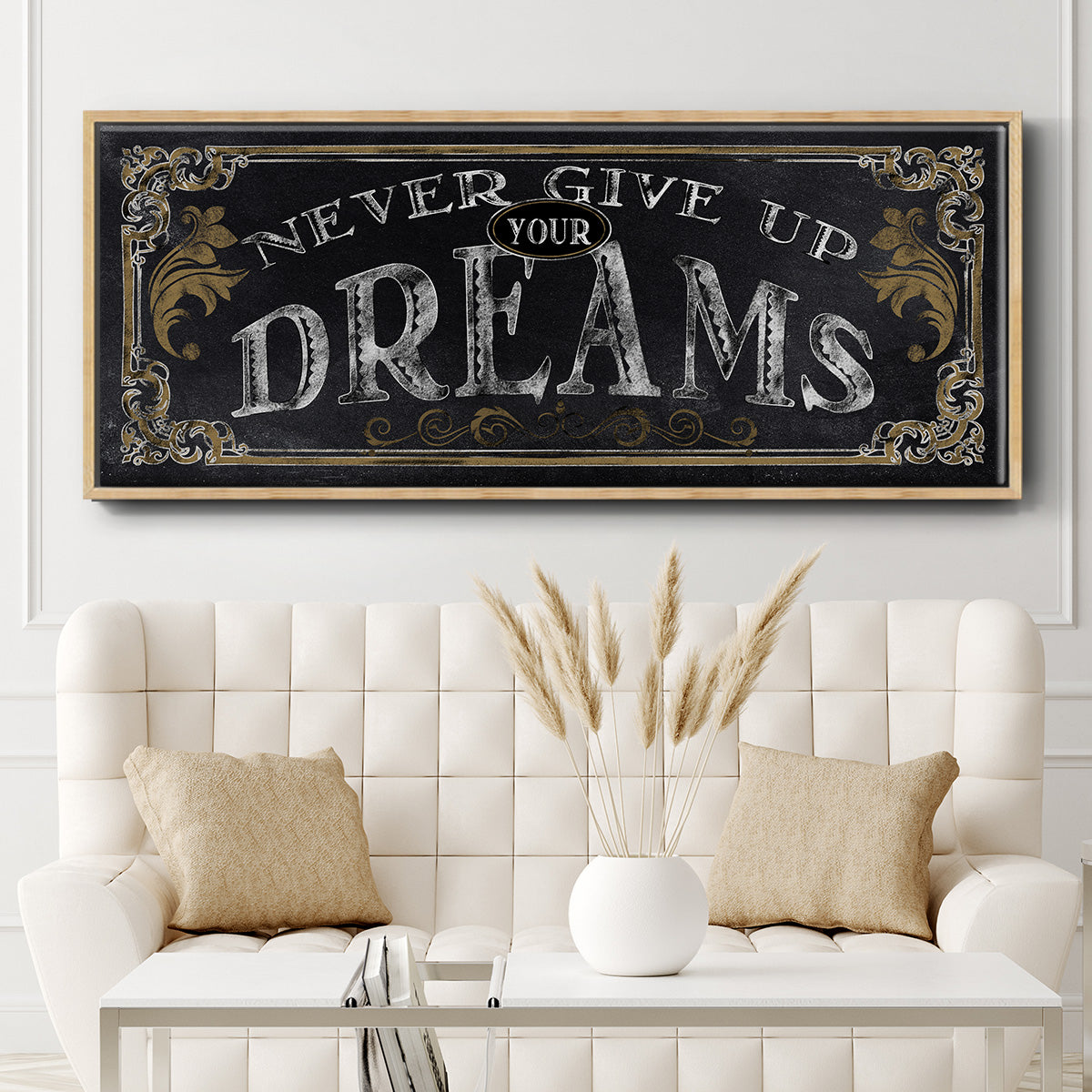 Dreams - Floater Framed Canvas Print