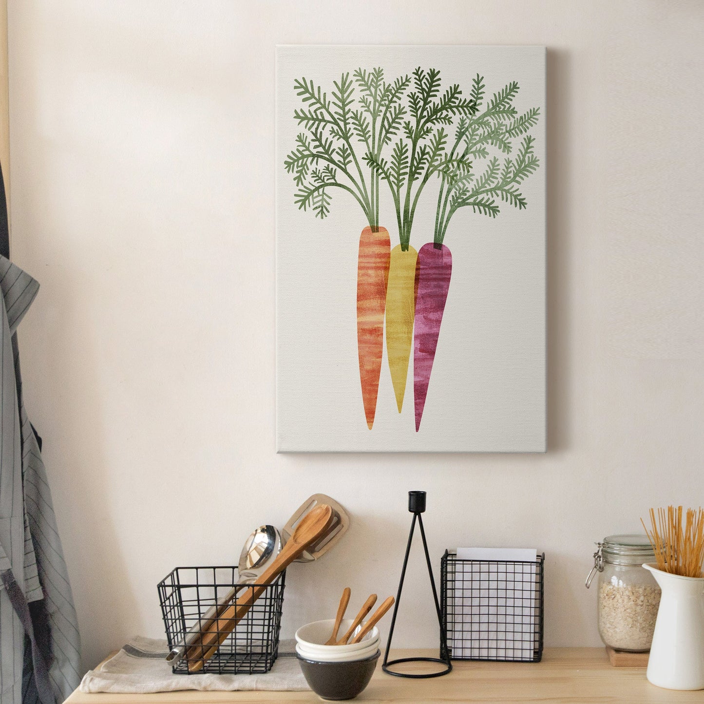 Organic Veg III Premium Gallery Wrapped Canvas - Ready to Hang