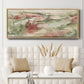 Rust Grasslands II - Floater Framed Canvas Print