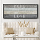 Home Love - Floater Framed Canvas Print
