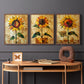 Floral Study Series CLVIII - Restickable Framed Art Set