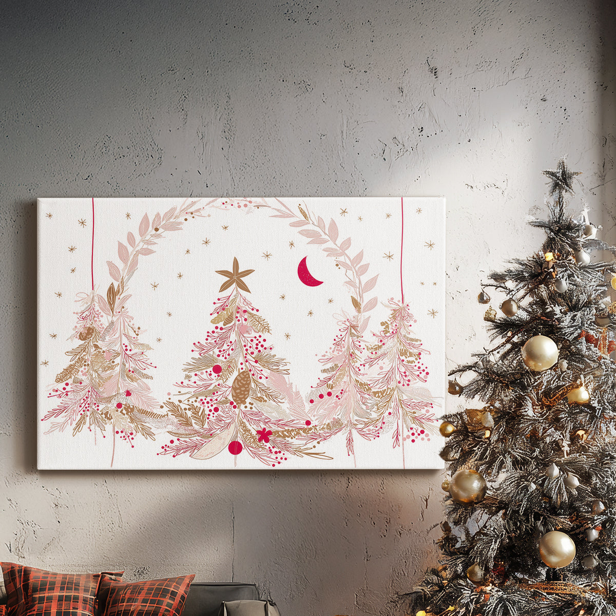 Snowwhite Midwinter at Dusk - Canvas Art Print