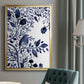 Indigo Song I - Modern Framed Canvas Print