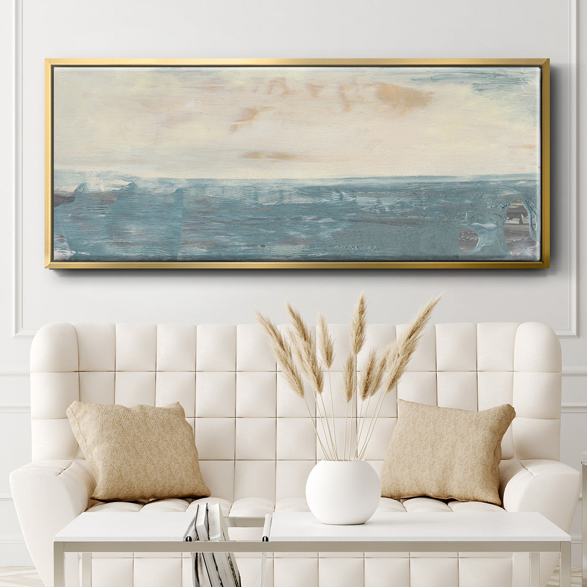 Peace and Calm III - Floater Framed Canvas Print