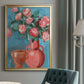 Rosa Blooms I - Modern Framed Canvas Print