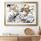 Marbelized Abstract - Modern Framed Art Print