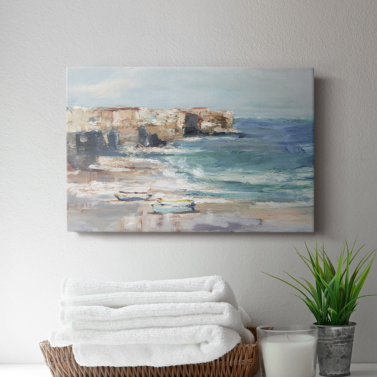 Sea Cliff Study I - Canvas Art Print