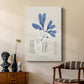 Blue Marine Algae VII - Canvas Art Print