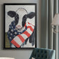 American Cow I - Modern Framed Canvas Print