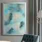 Blue Shift II - Modern Framed Canvas Print