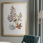 Autumn Leaves I - Modern Framed Canvas Print