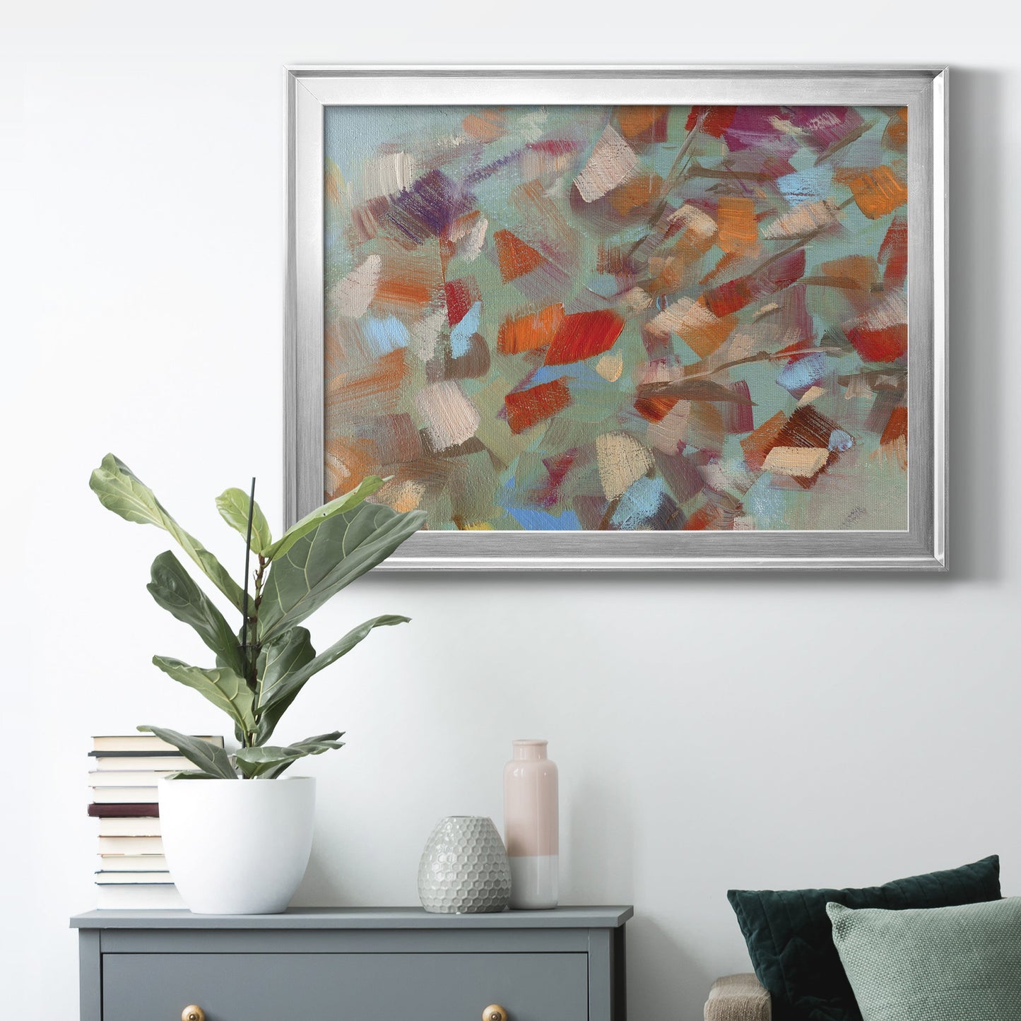 Confetti Party Premium Classic Framed Canvas - Ready to Hang