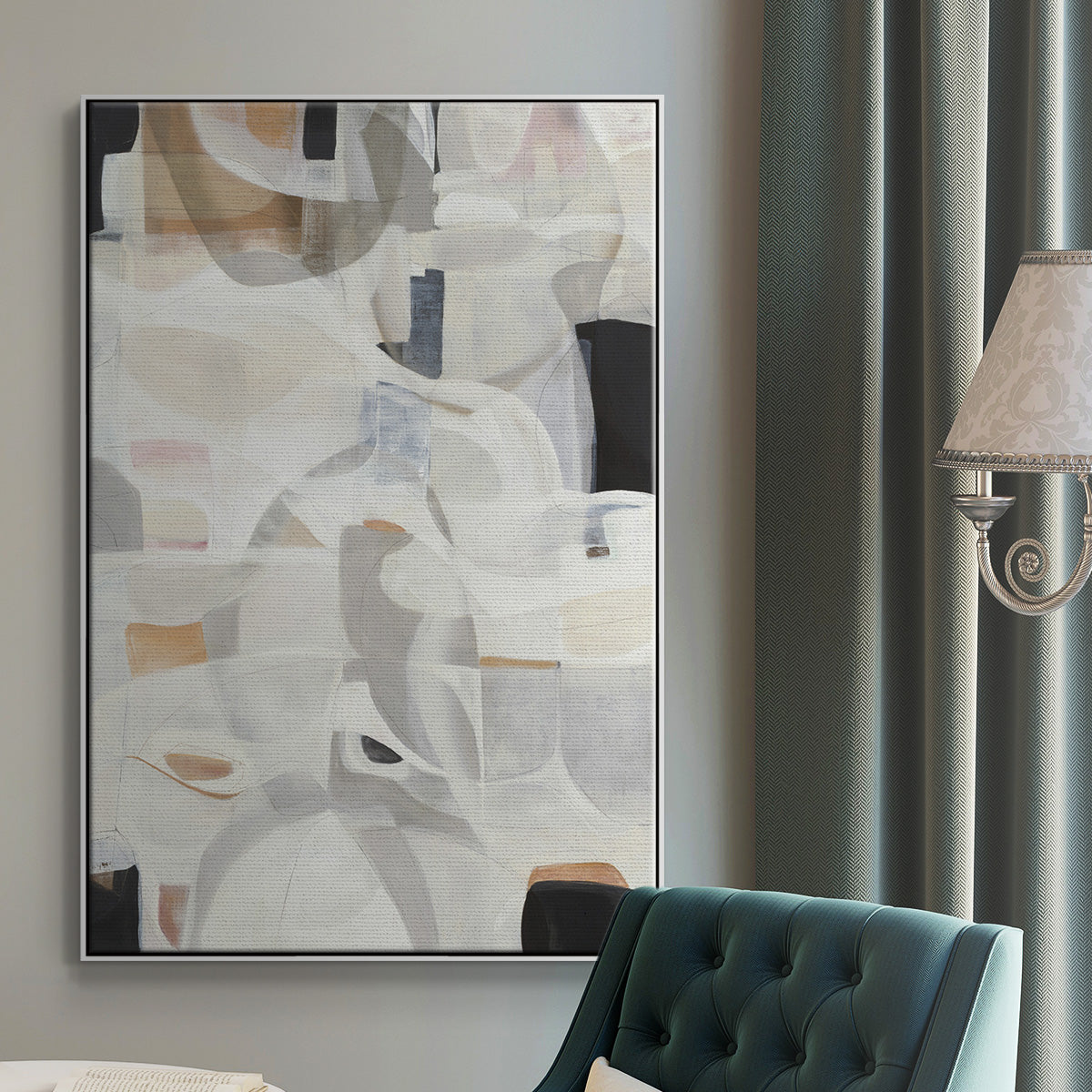 Windswept Framed Premium Gallery Wrapped Canvas - Ready to Hang