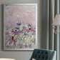 Floral Entertainment I - Modern Framed Canvas Print