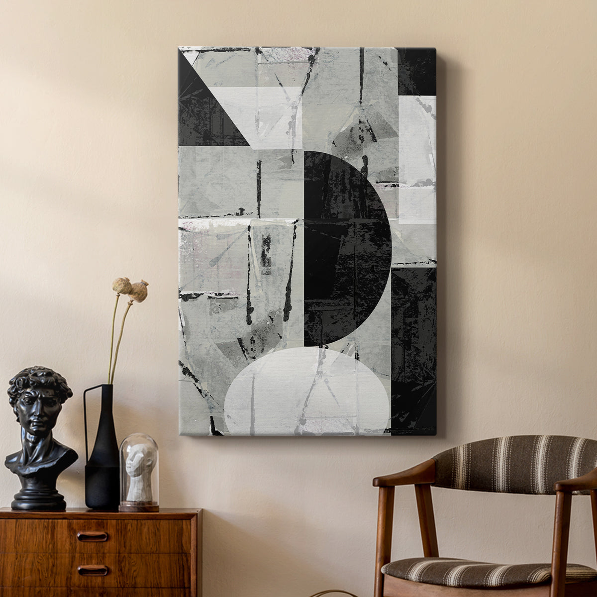 Abstract Neutrality I - Canvas Art Print